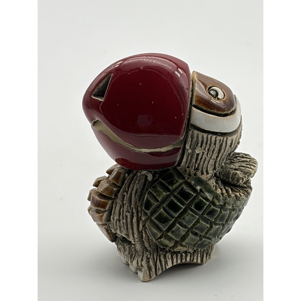 Vintage Artesanía Rinconada Parrot Retired Figurine Papagayo Uruguay Perfect